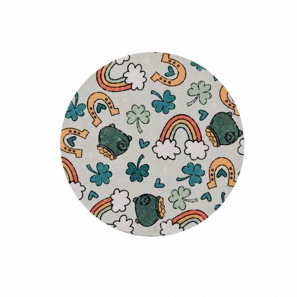 Pots of Gold Rainbow | Hard Board Add-On - BadgeSmith