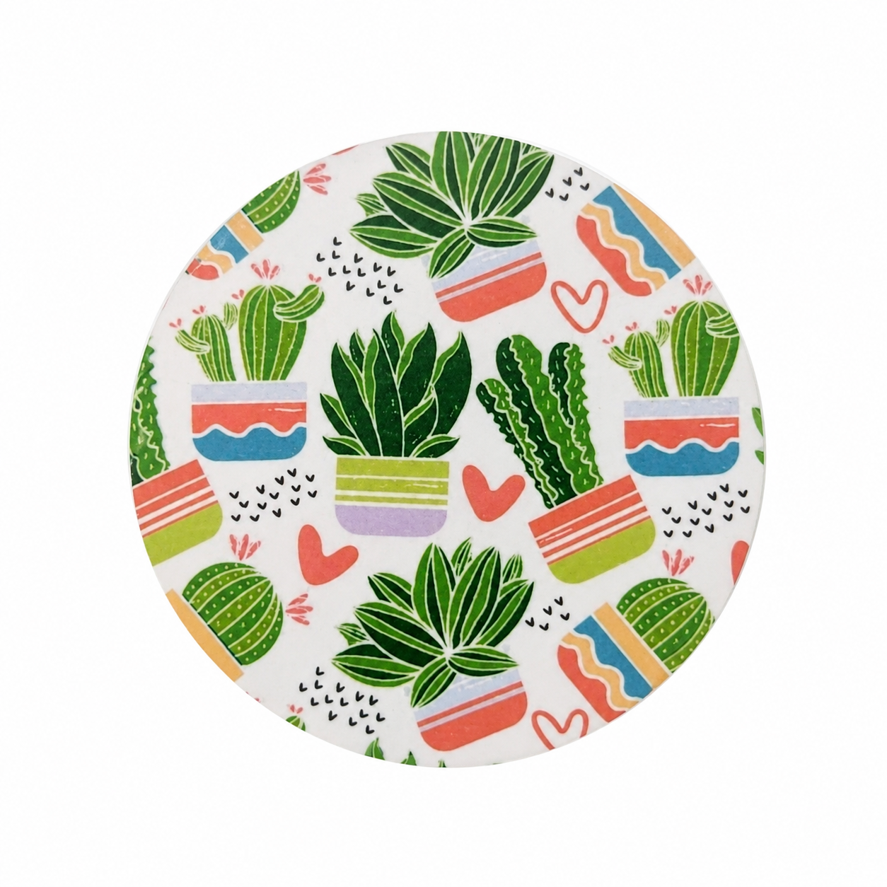 Potted Cactus | Hard Board Add-On - BadgeSmith