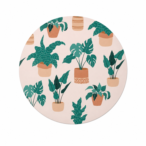 Potted Houseplants | Hard Board Add-On - BadgeSmith