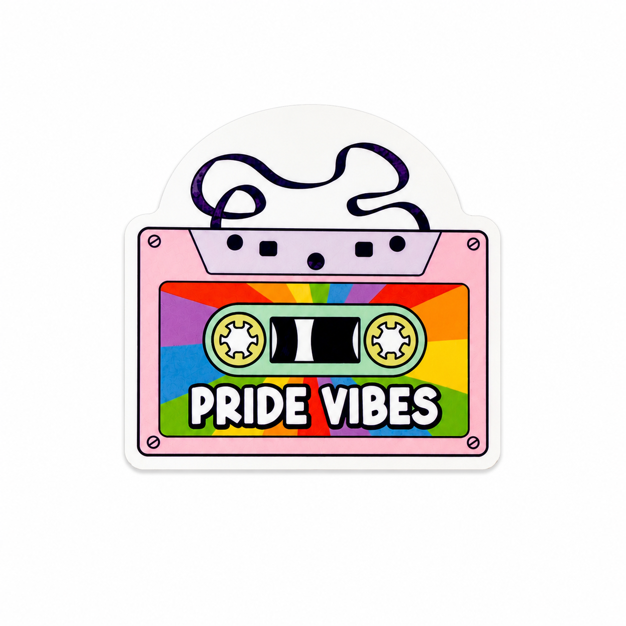 Pride Vibes | Plastic Add-On - BadgeSmith