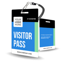 Load image into Gallery viewer, Professional Conference Badge - Custom Event Entry Pass - BadgeSmith
