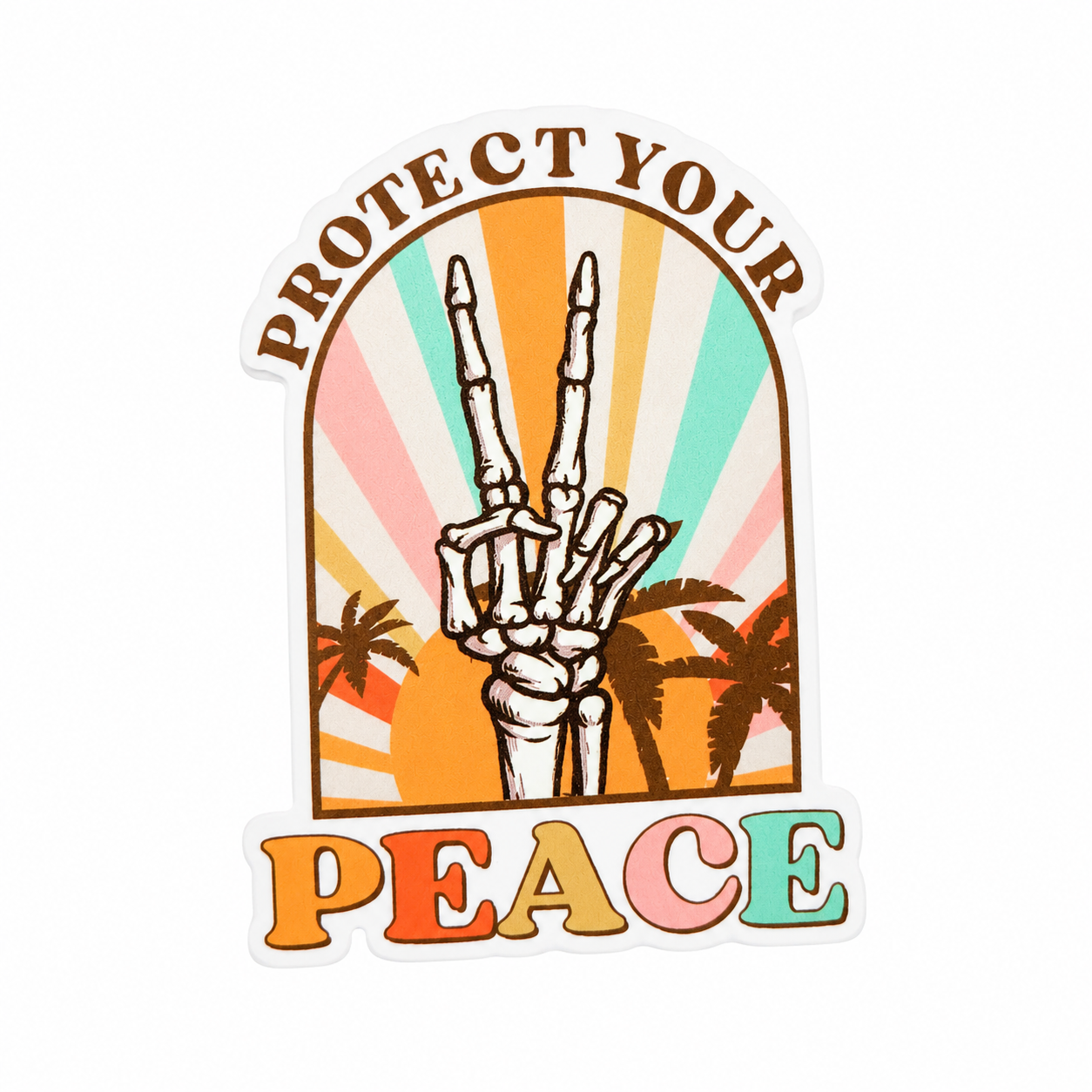 Protect Your Peace | Plastic Add-On - BadgeSmith
