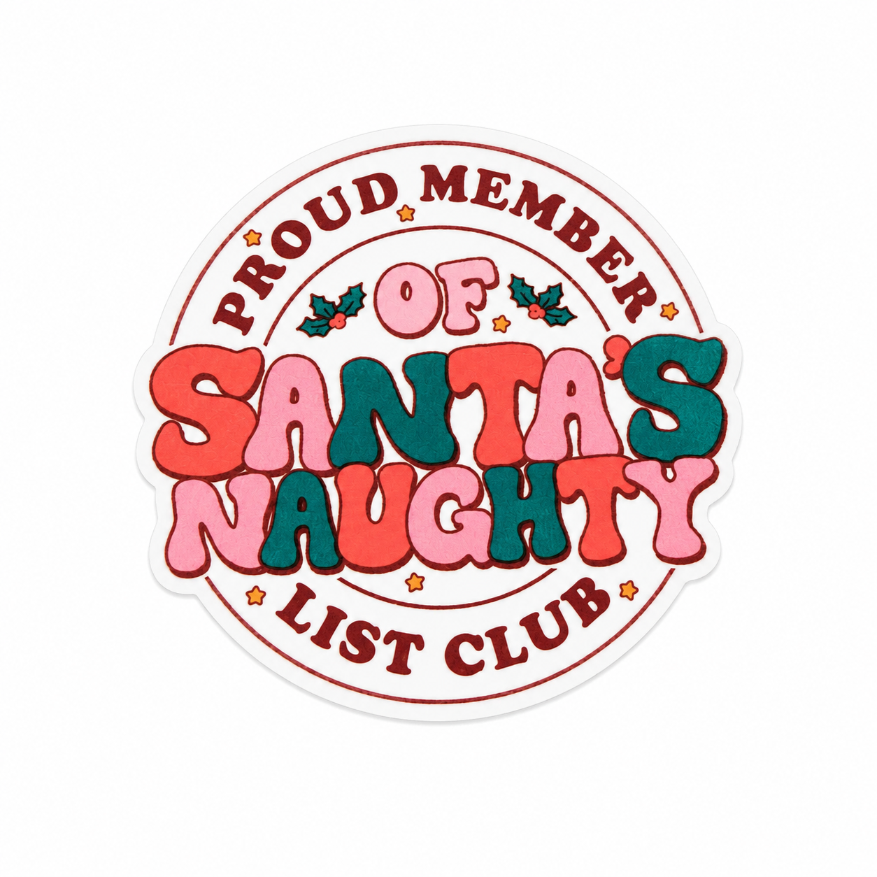 Naught List | Plastic Add-On - BadgeSmith