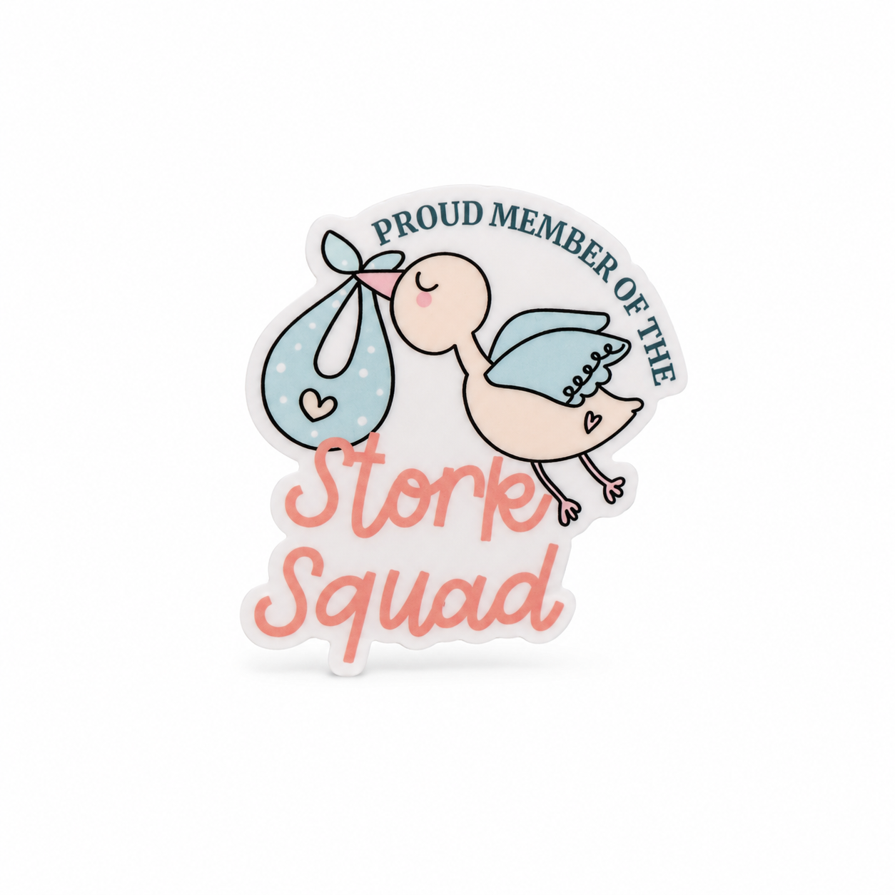 Stork Squad | Plastic Add-On - BadgeSmith