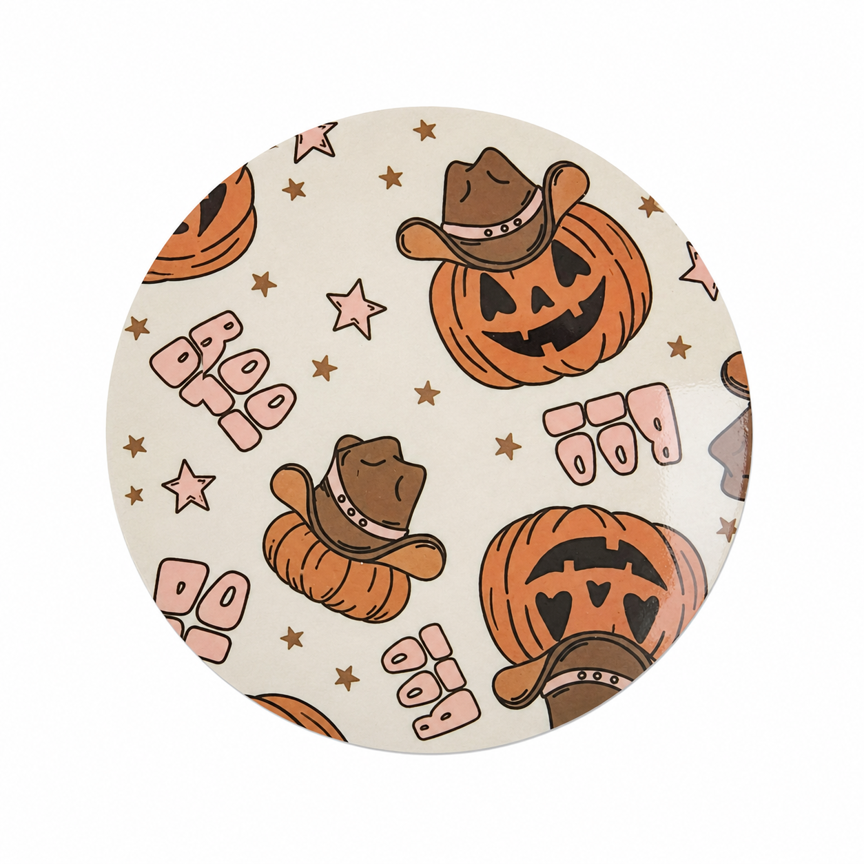 Pumpkin Boo | Hard Board Add-On - BadgeSmith