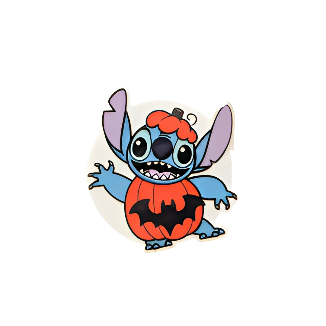 Pumpkin Stitch | Plastic Add-On - BadgeSmith