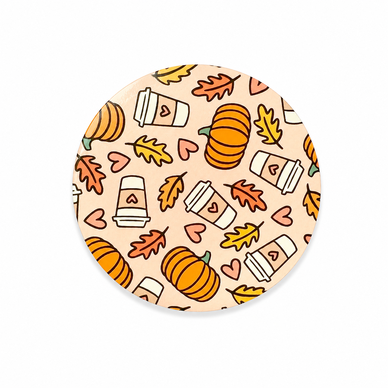 Pumpkin Spice | Hard Board Add-On - BadgeSmith