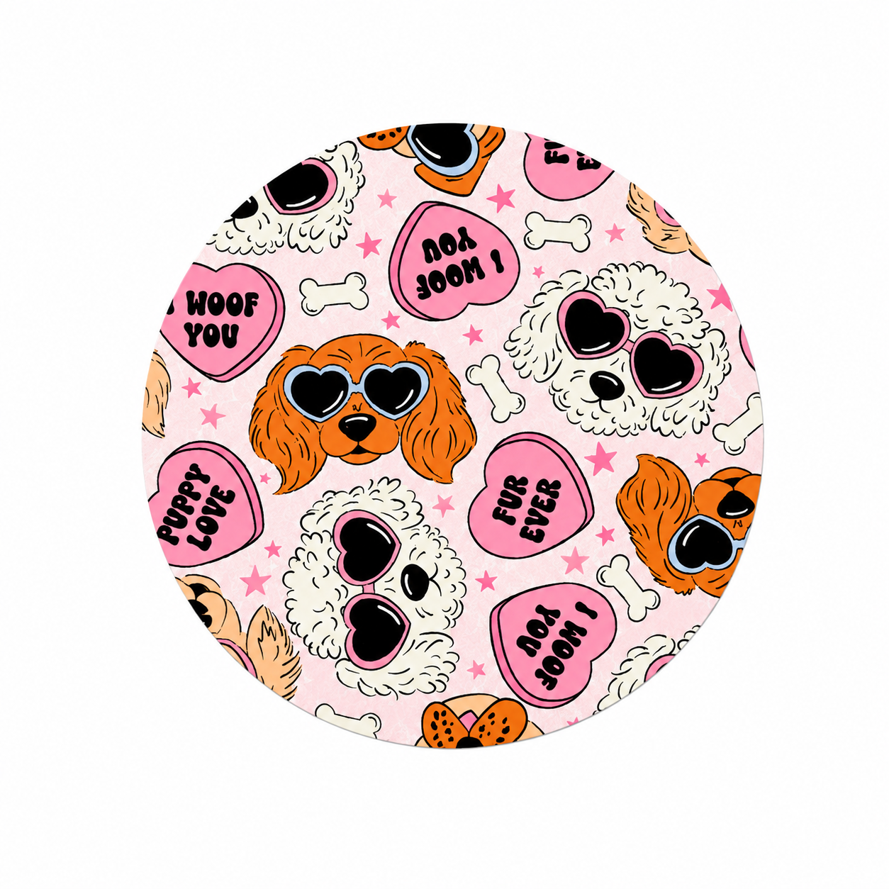Puppy Love | Hard Board Add-On - BadgeSmith