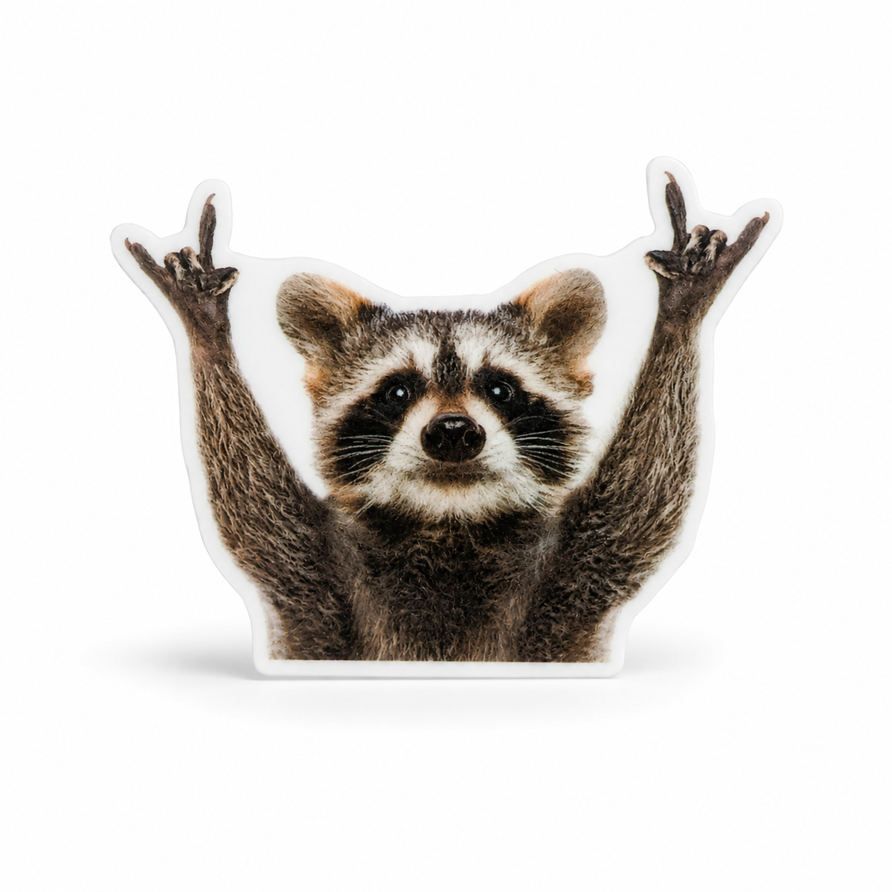 Raccoon | Plastic Add-On - BadgeSmith