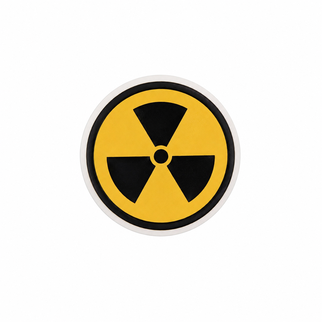 Radiation Symbol | Plastic Add-On - BadgeSmith