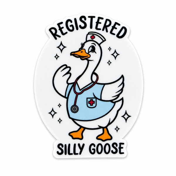 Registered Silly Goose | Plastic Add-On - BadgeSmith
