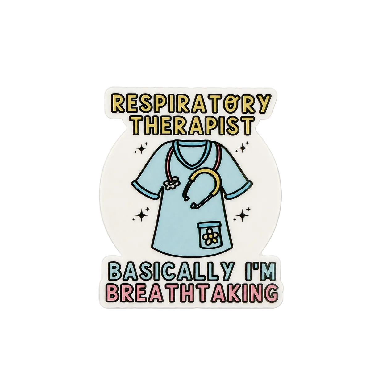 Respiratory Therapist | Plastic Add-On - BadgeSmith