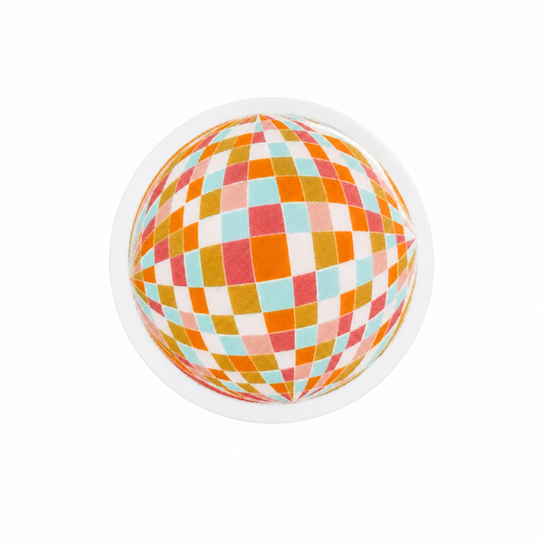 Retro Disco Ball | Plastic Add-On - BadgeSmith