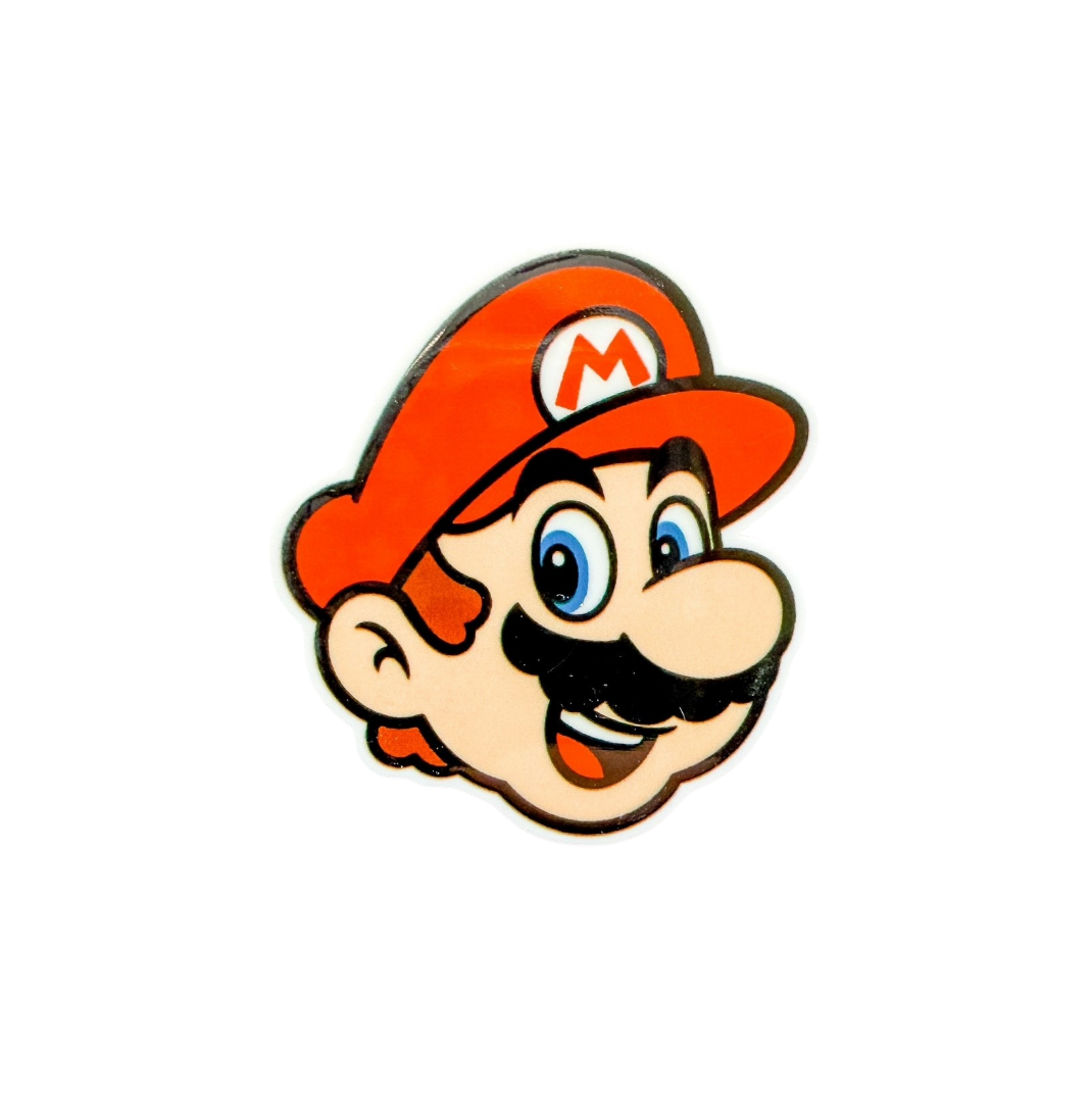 Mario | Plastic Add-On - BadgeSmith