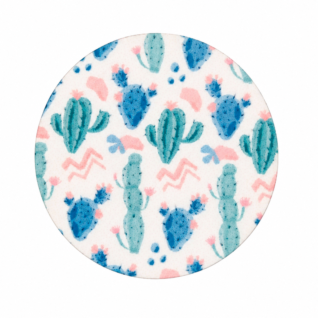 Sage Cactus | Hard Board Add-On - BadgeSmith