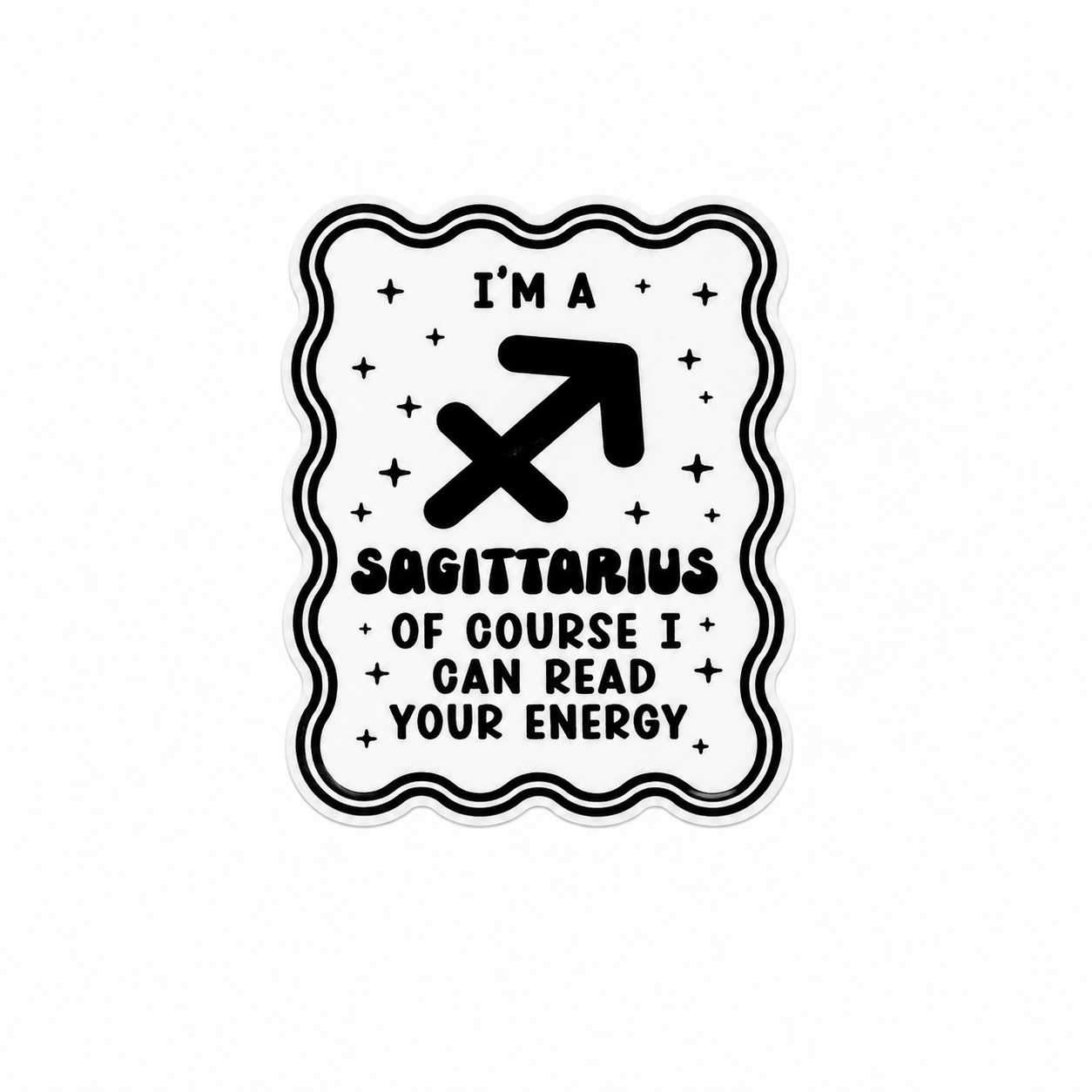 Sagittarius Sign | Plastic Add-On - BadgeSmith