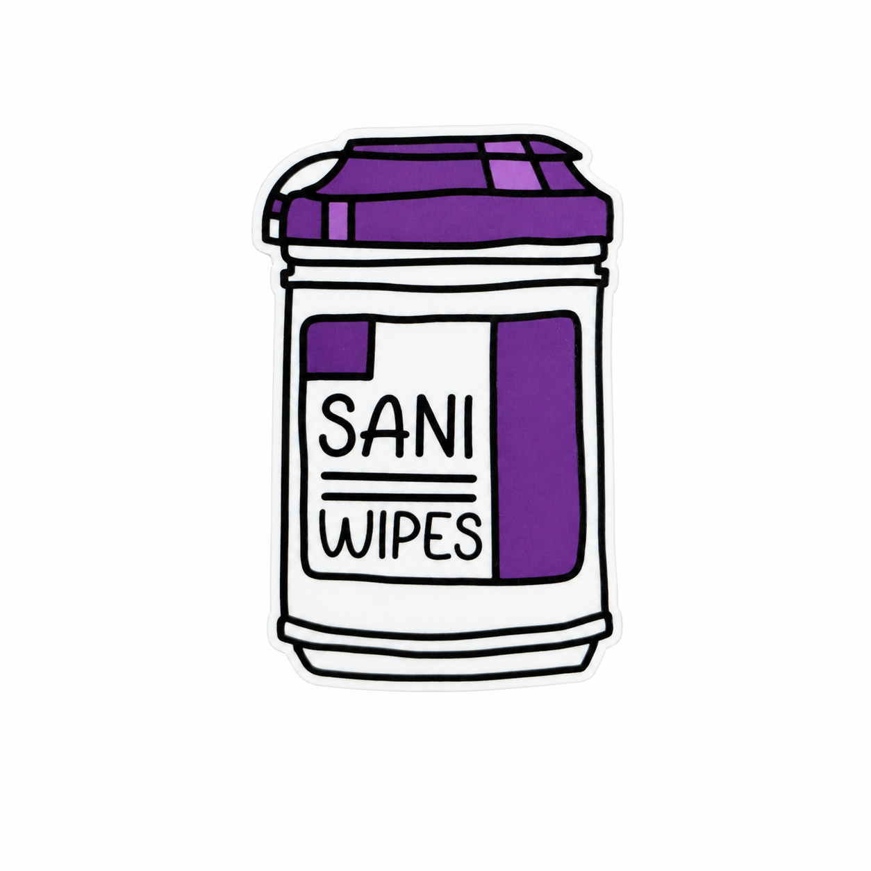 Sani Wipes | Plastic Add-On - BadgeSmith