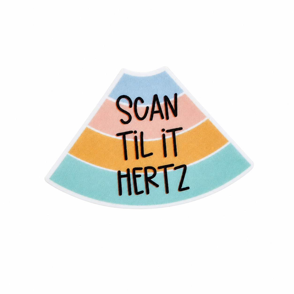 Scan Til it Hertz | Plastic Add-On - BadgeSmith