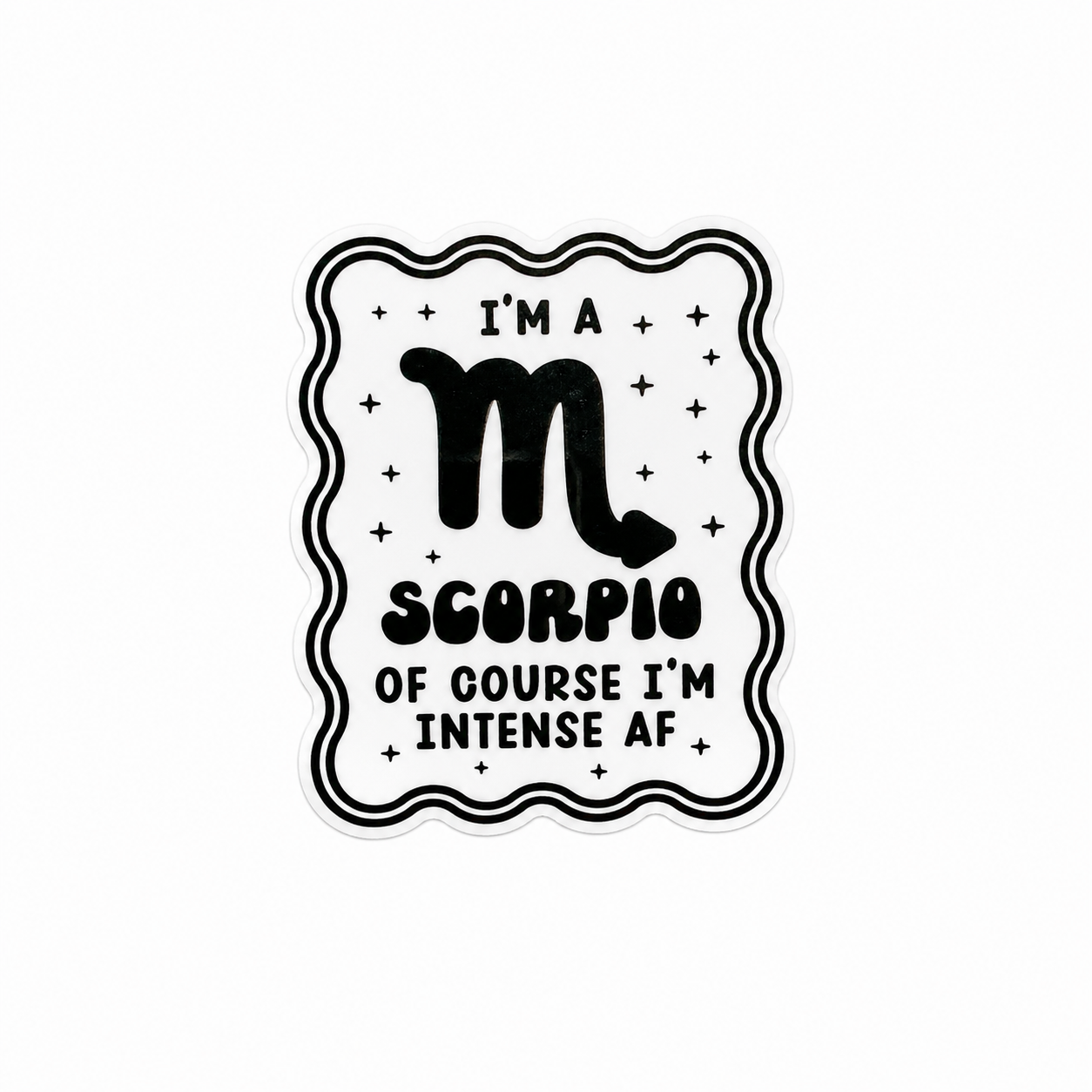 Scorpio Sign | Plastic Add-On - BadgeSmith