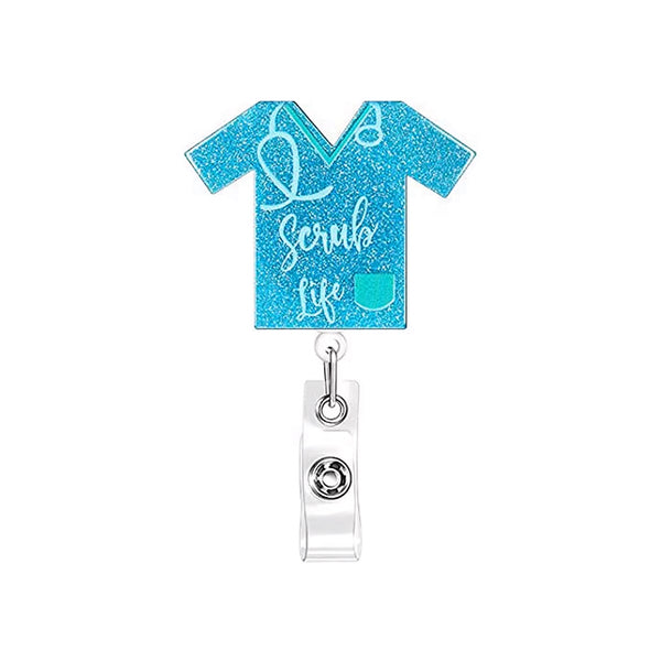 Scrub Life Badge Reel - BadgeSmith