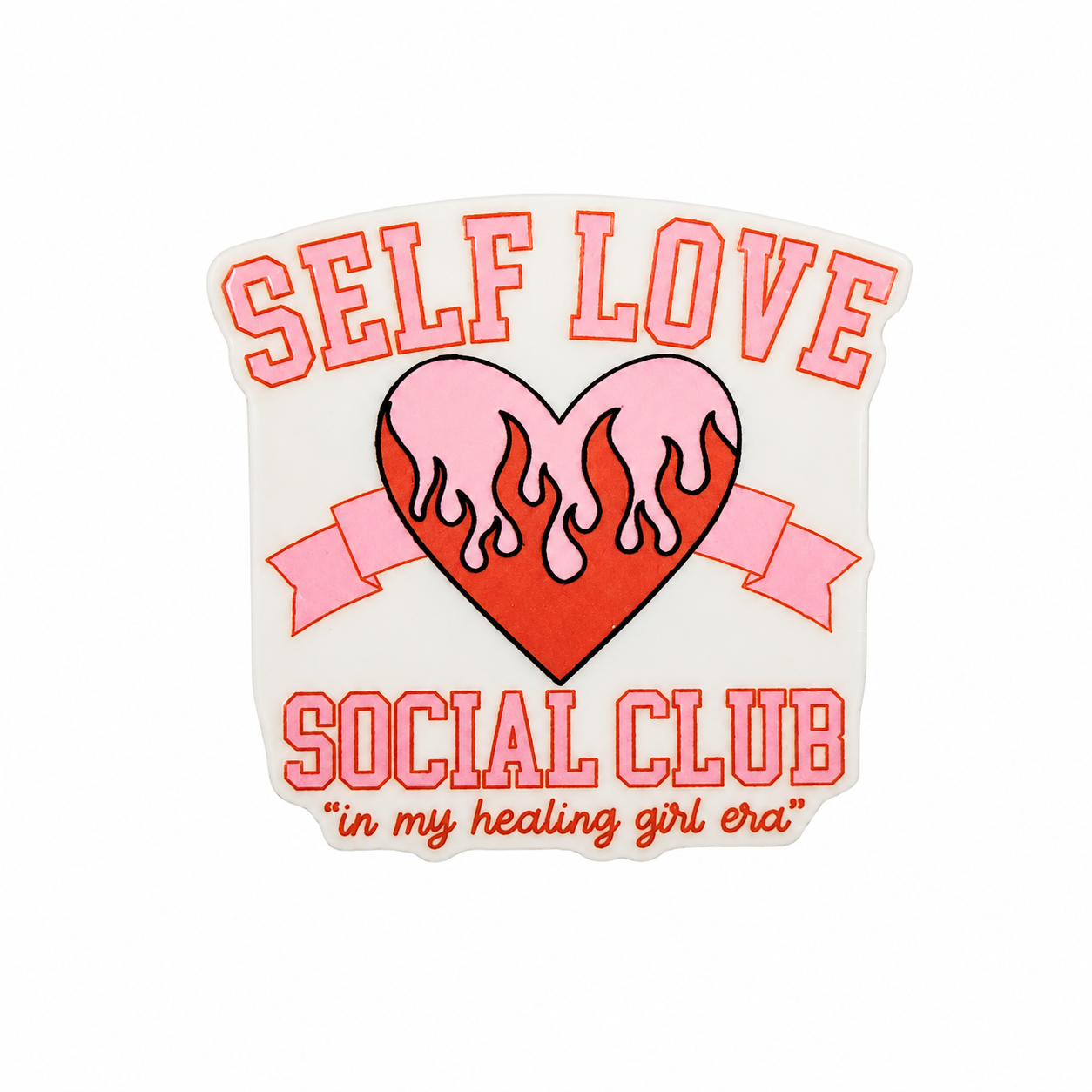 Self Love Social Club | Plastic Add-On - BadgeSmith