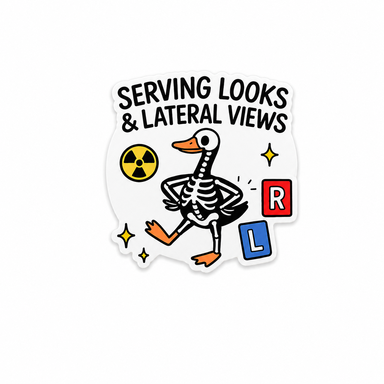 Serving Looks & Lateral Views | Plastic Add-On - BadgeSmith