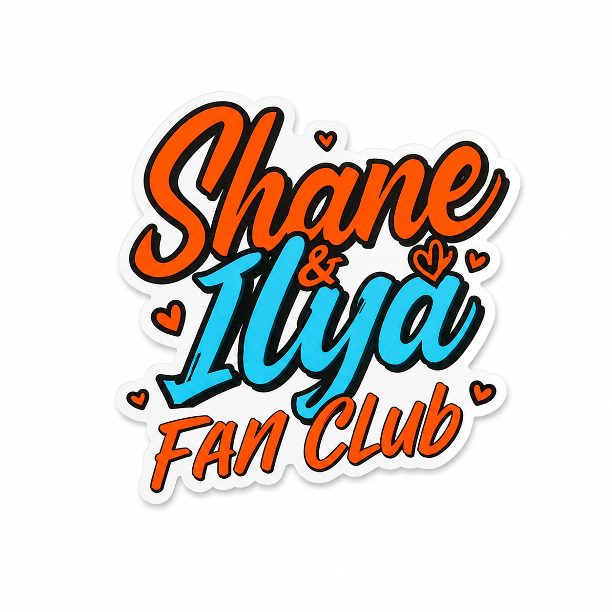 Heated Rivalry Fan Club | Plastic Add-On - BadgeSmith
