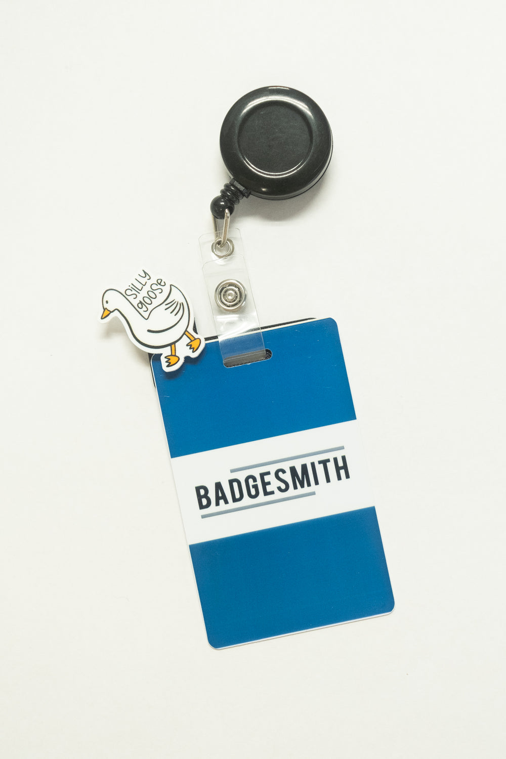 Silly Goose Badge Charm