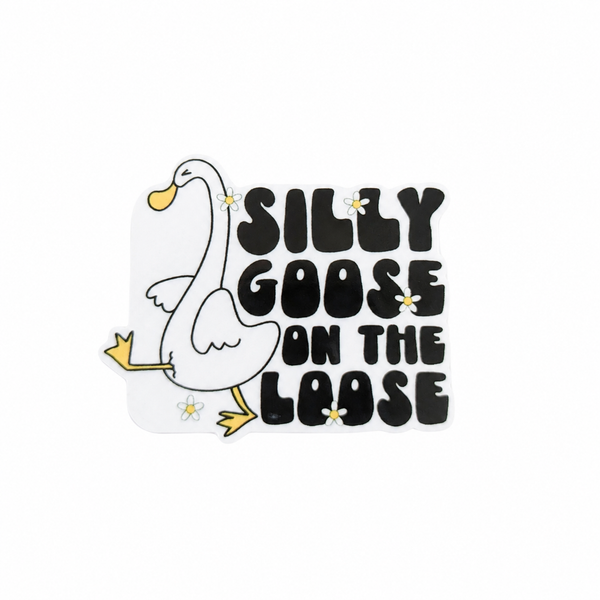 Silly Goose On The Loose | Plastic Add-On - BadgeSmith
