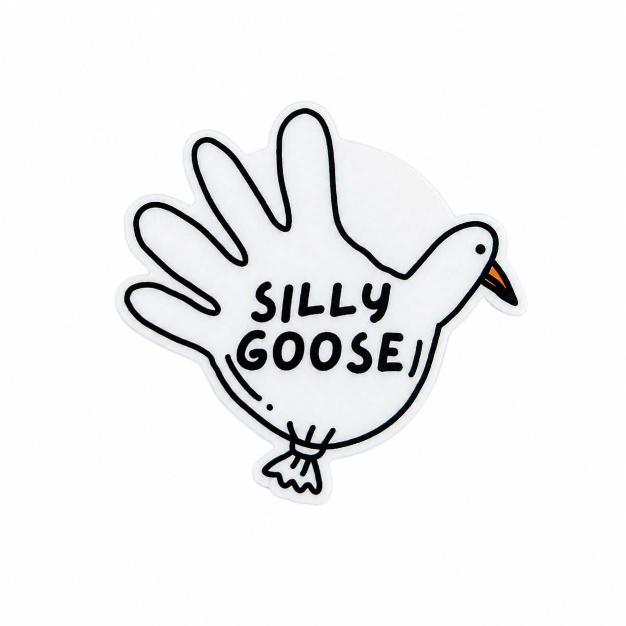 Silly Goose Glove | Plastic Add-On - BadgeSmith