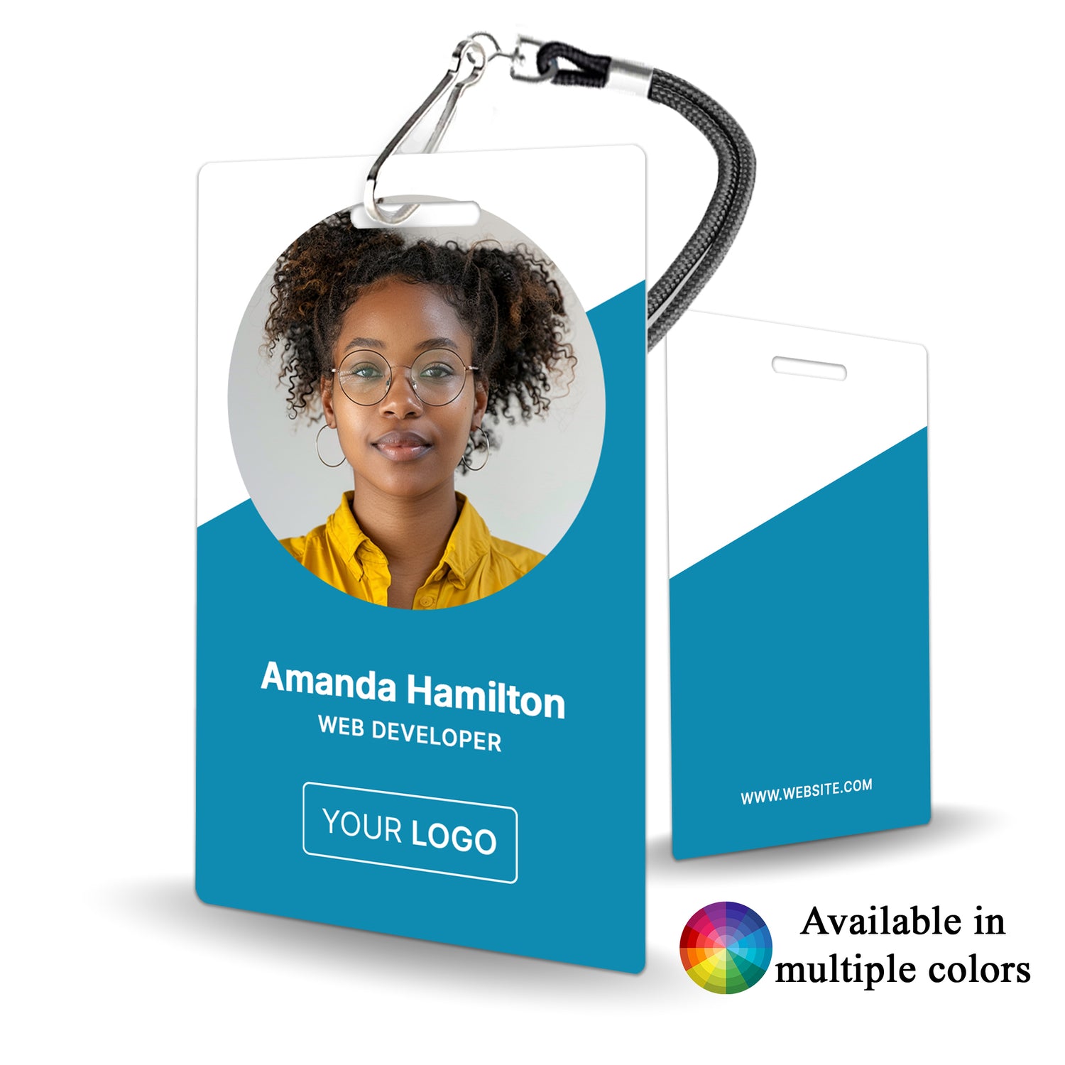 Simple IT Production Staff Badge for Tech Custom - BadgeSmith