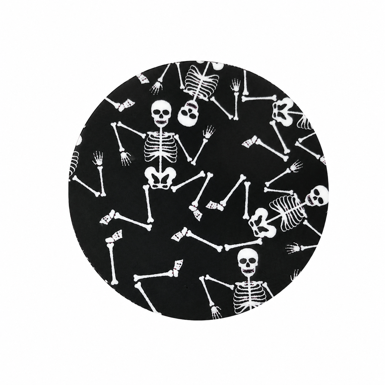 Skeleton Halloween | Hard Board Add-On - BadgeSmith