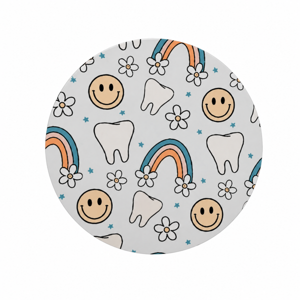 Smiley Teeth | Hard Board Add-On - BadgeSmith