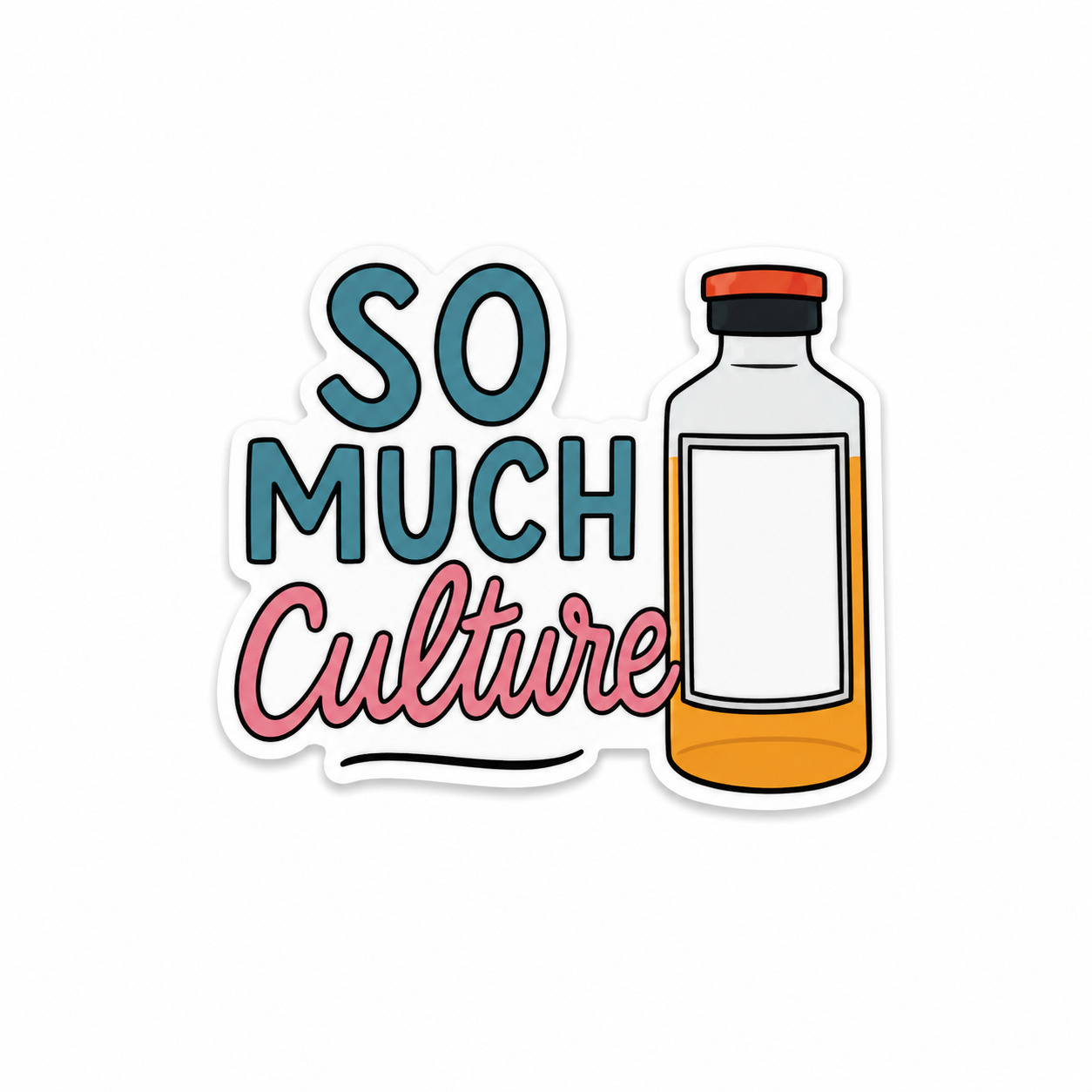 So Much Culture | Plastic Add-On - BadgeSmith