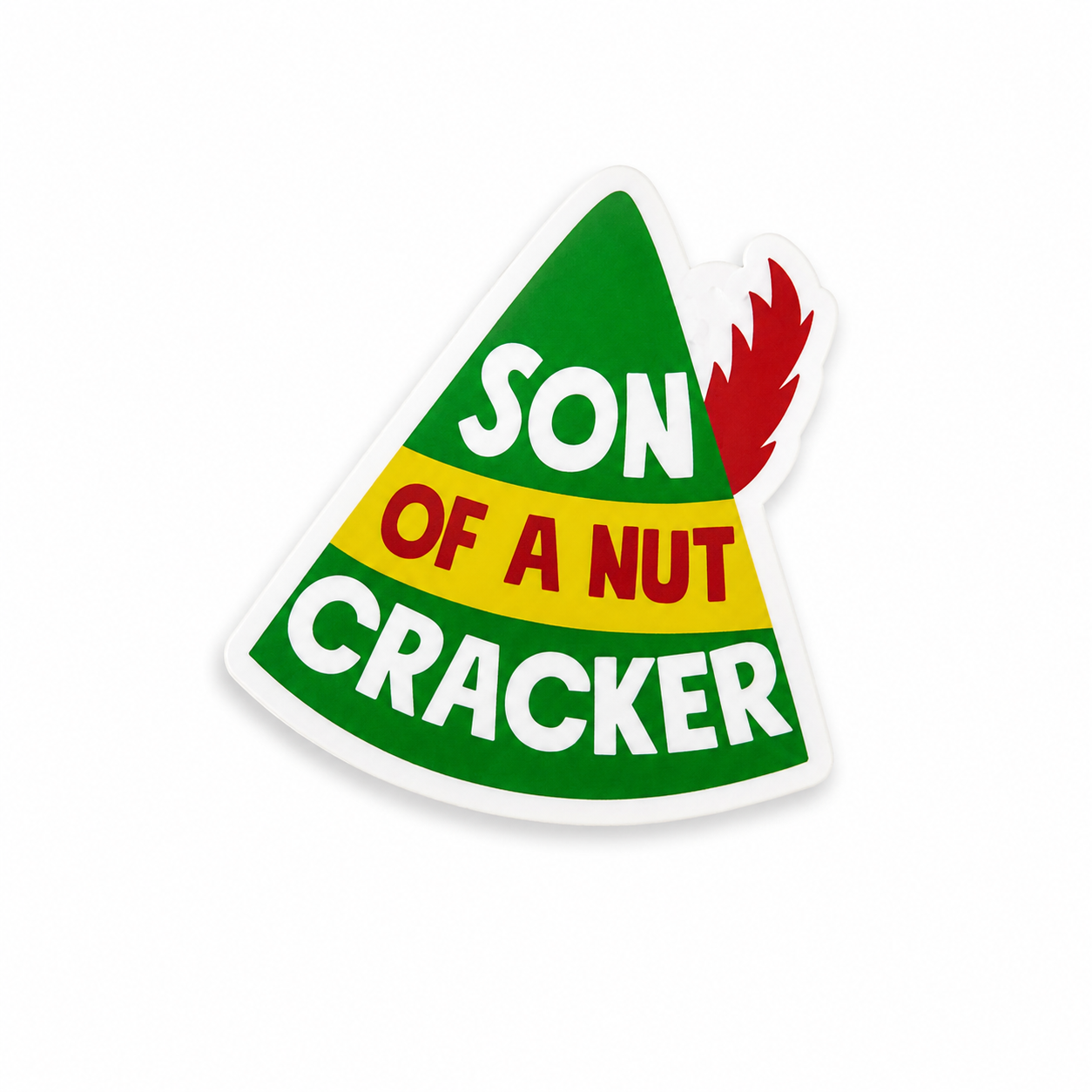 Son of a Nutcracker | Plastic Add-On - BadgeSmith