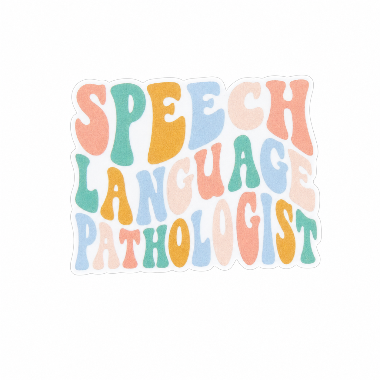 Speech Language Pathologist | Plastic Add-On - BadgeSmith