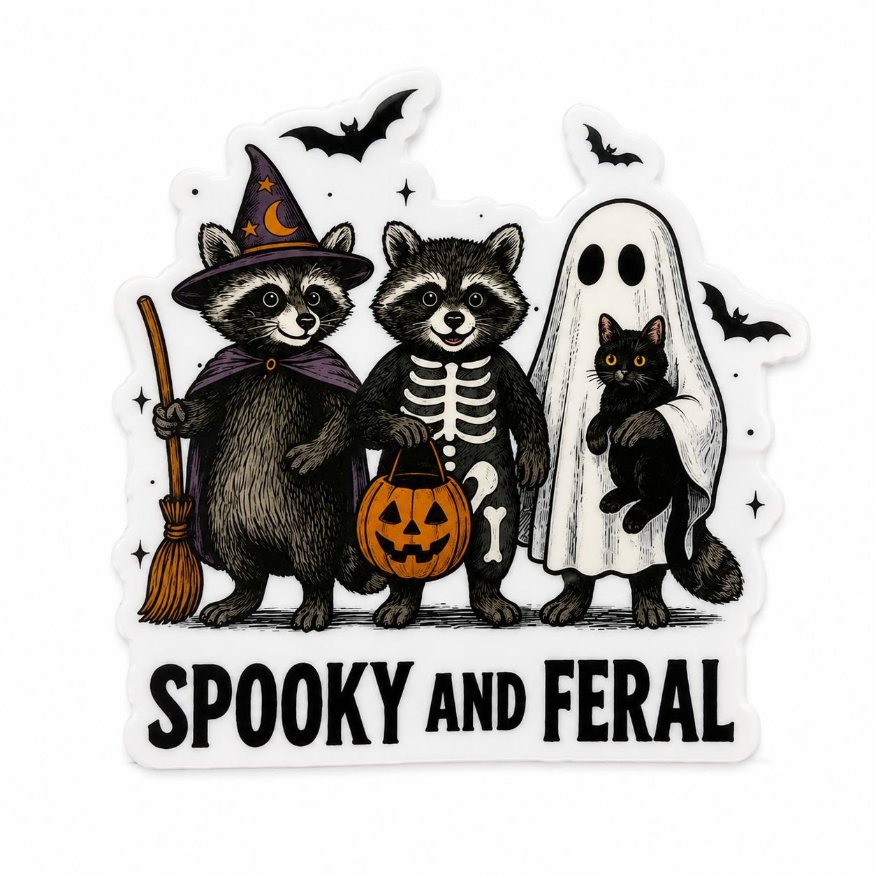 Spooky and Feral | Plastic Add-On - BadgeSmith