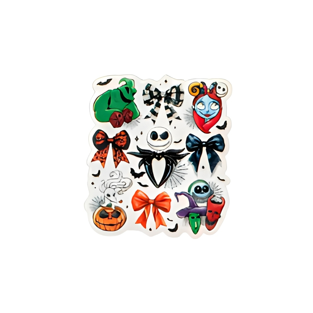 Nightmare Halloween Characters | Plastic Add-On - BadgeSmith