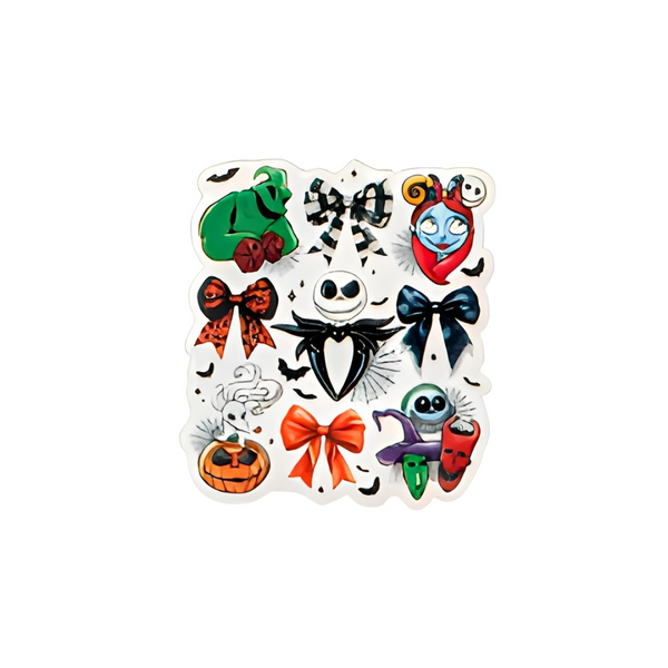Nightmare Halloween Characters | Plastic Add-On - BadgeSmith