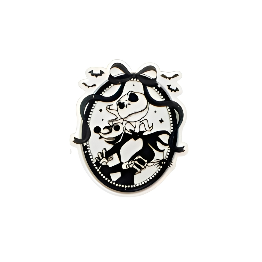 Jack Skeleton Halloween | Plastic Add-On - BadgeSmith