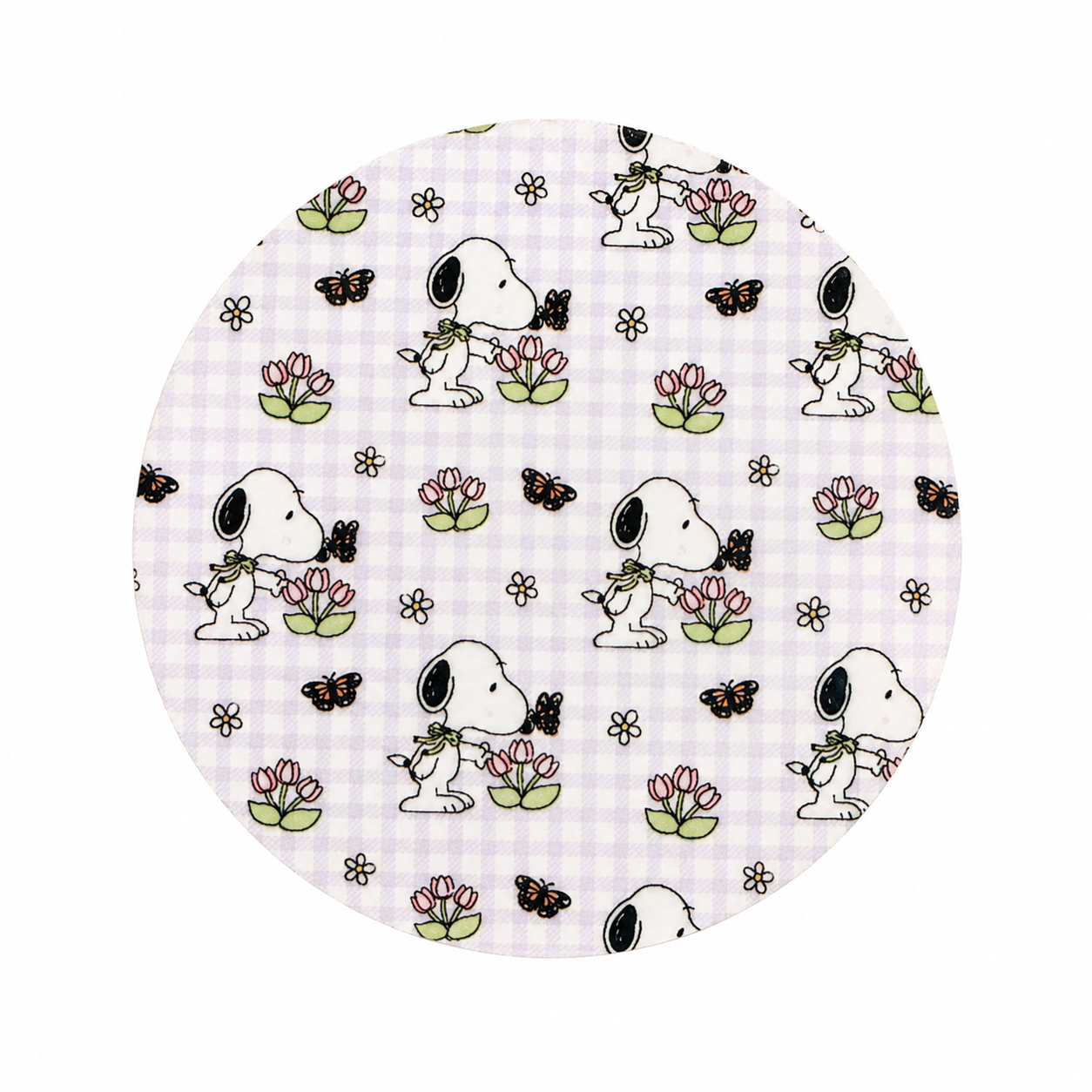 Spring Snoopy | Hard Board Add-On - BadgeSmith
