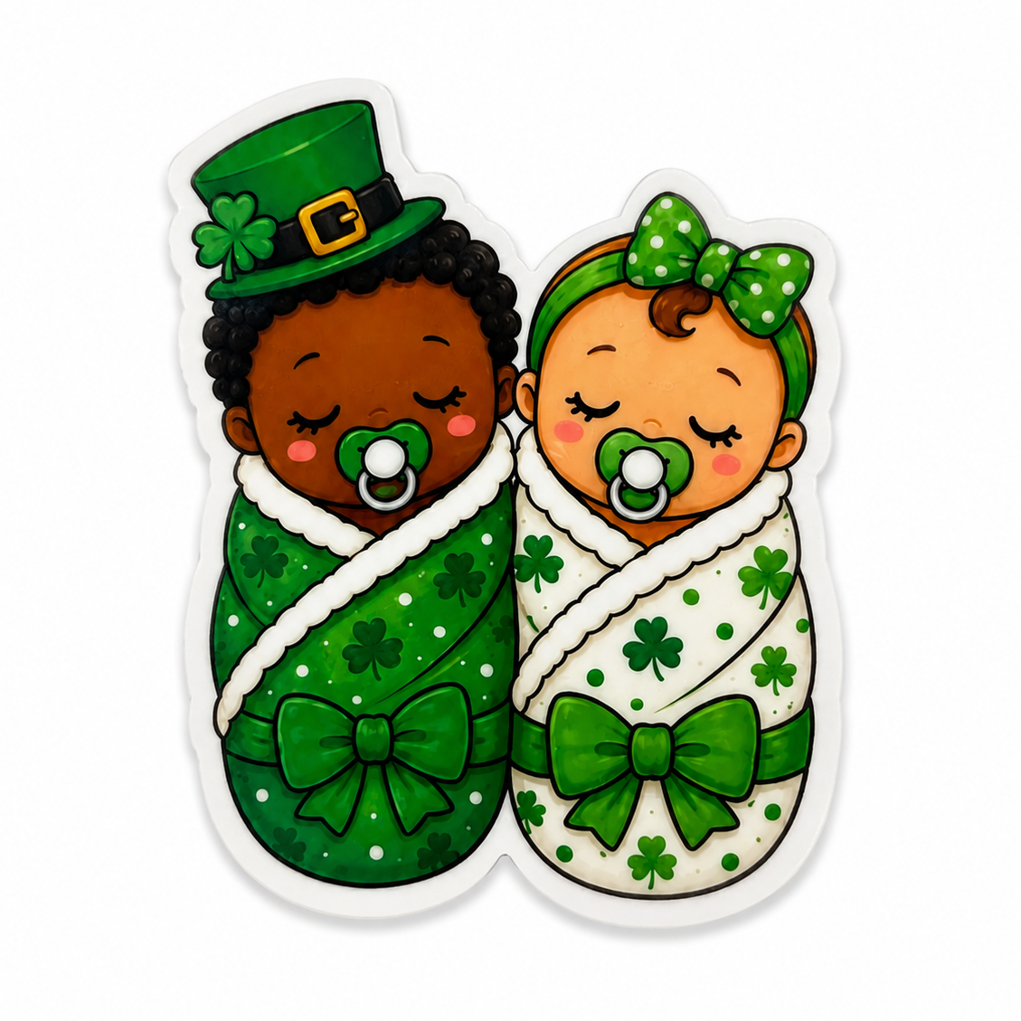 St. Patrick's Day Baby | Plastic Add-On - BadgeSmith