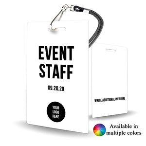 Staff Badge for Conference or Event ID Card - BadgeSmith
