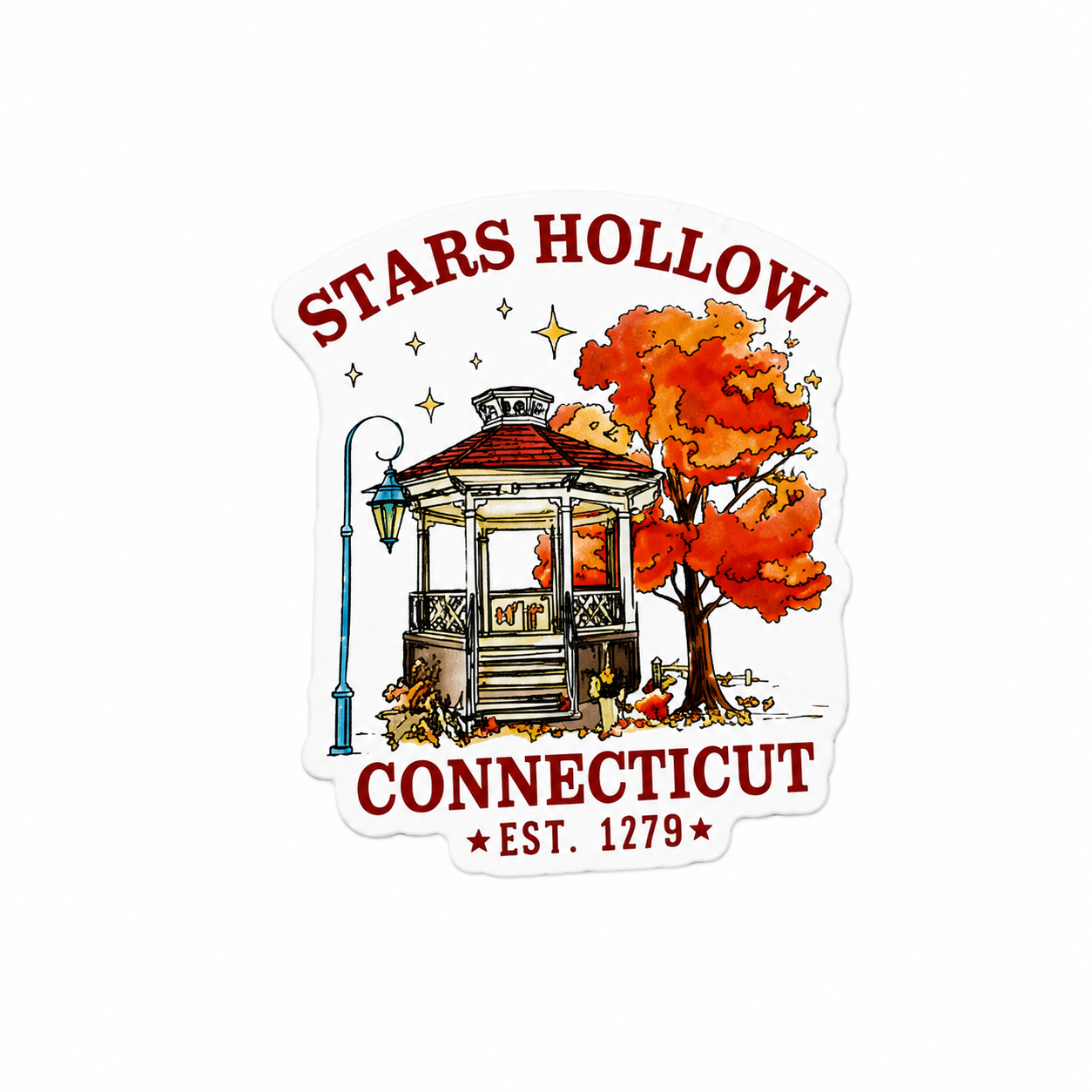 Stars Hollow Connecticut | Plastic Add-On - BadgeSmith