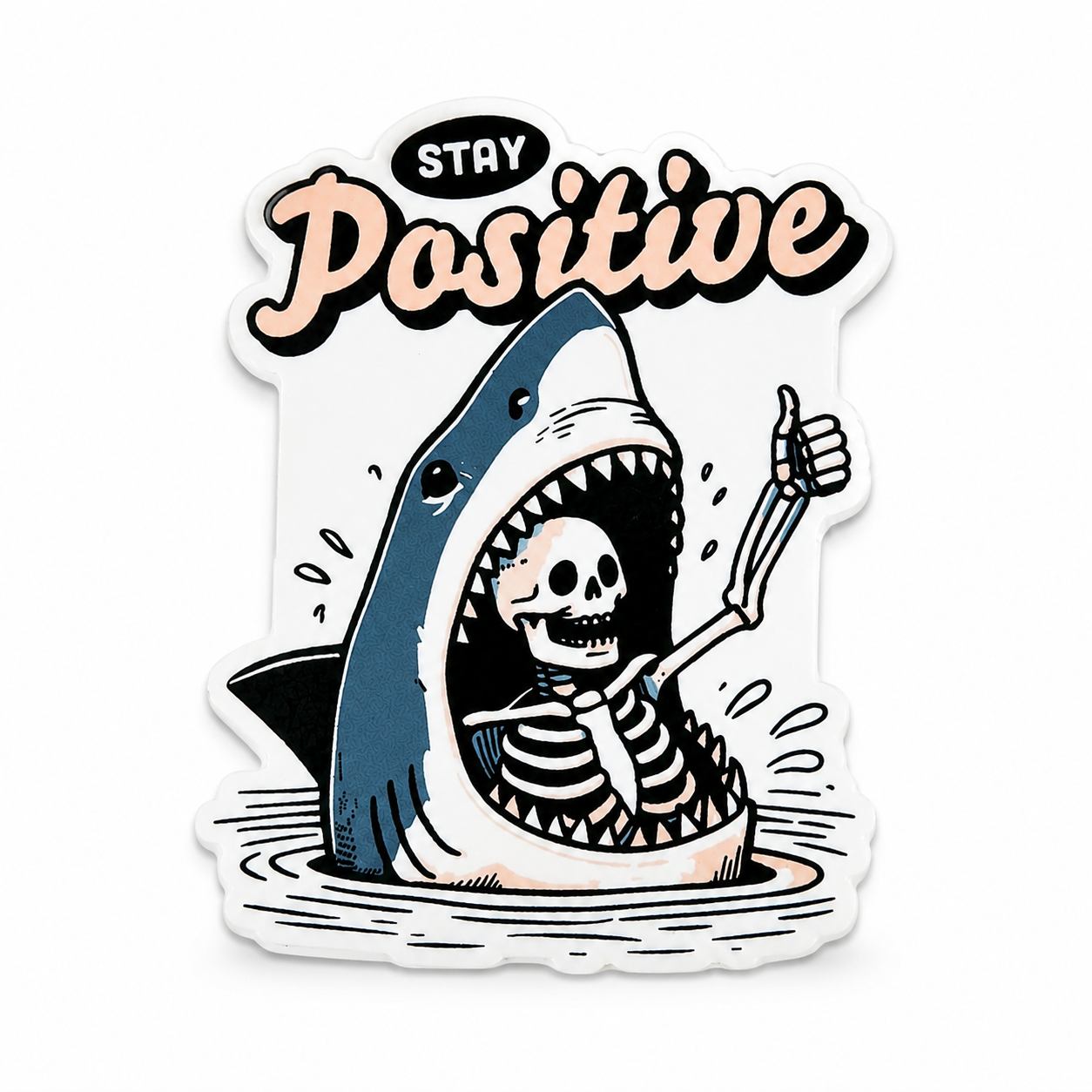 Stay Positive | Plastic Add-On - BadgeSmith