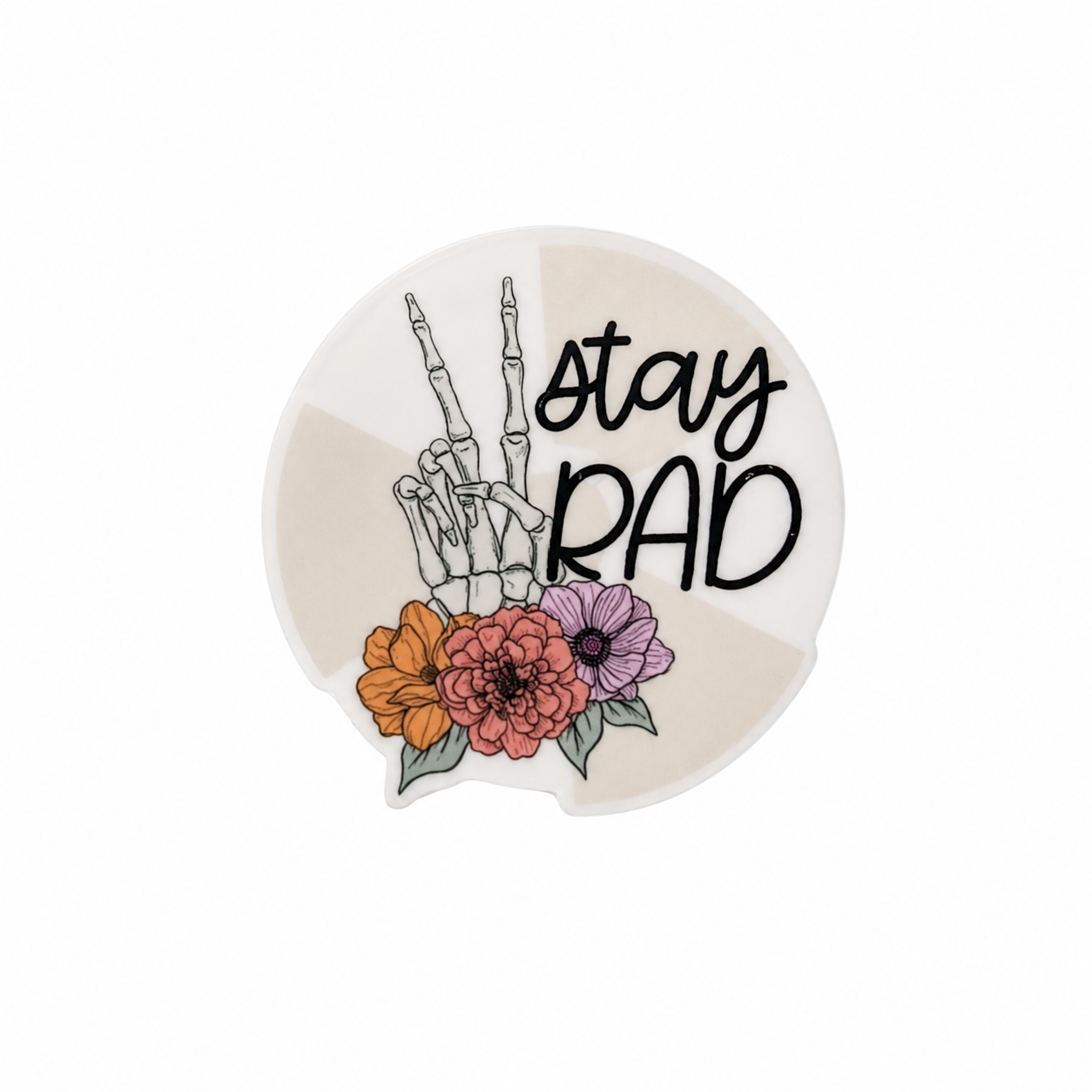 Stay Rad | Plastic Add-On - BadgeSmith