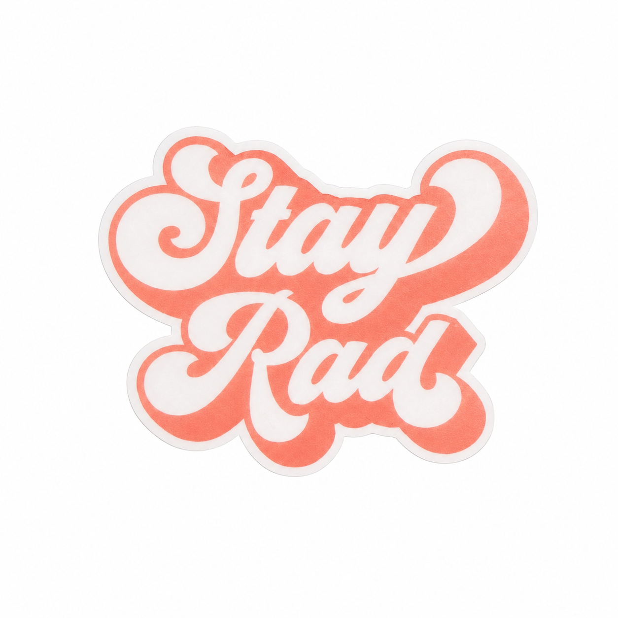 Stay Rad | Plastic Add-On - BadgeSmith