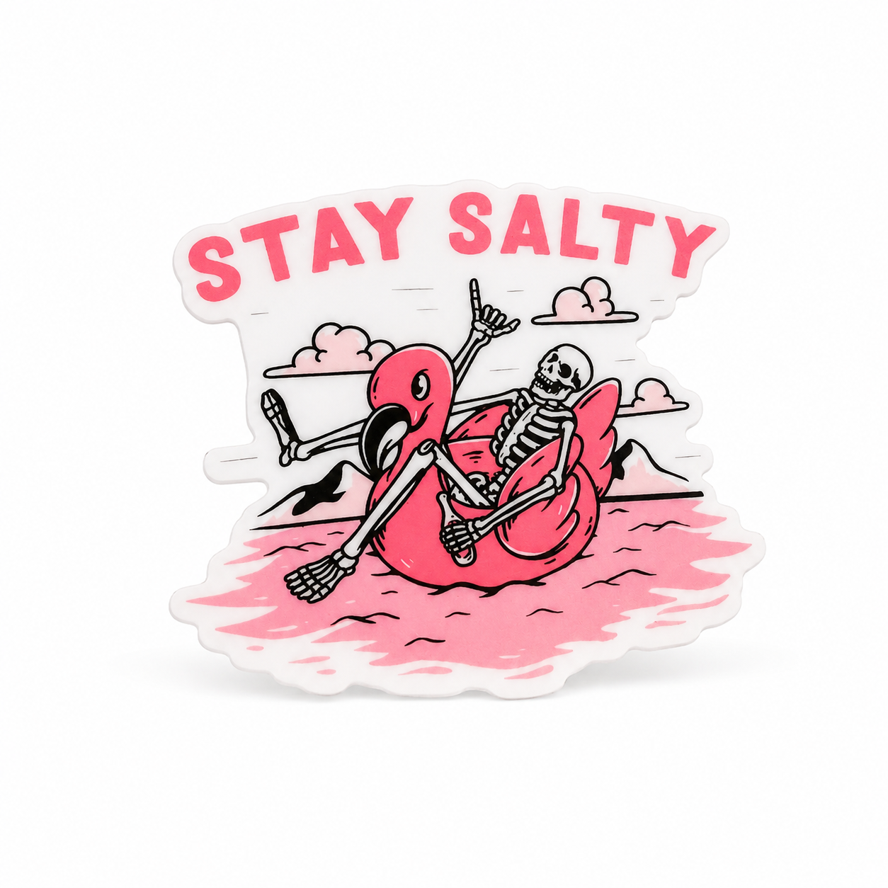 Stay Salty | Plastic Add-On - BadgeSmith