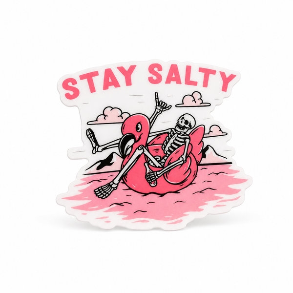 Stay Salty | Plastic Add-On - BadgeSmith
