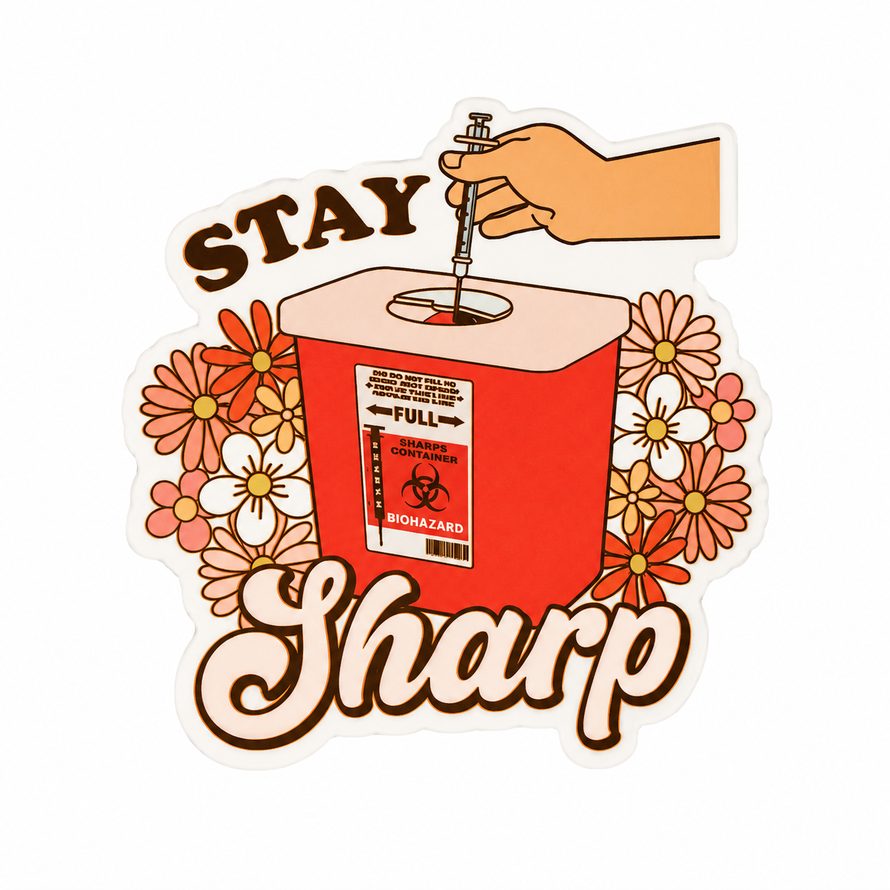Stay Sharp | Plastic Add-On - BadgeSmith